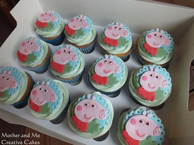 Peppa Cups - Cake by Mother and Me Creative Cakes