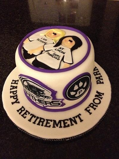 Retirement - Cake by Jennifer Jeffrey