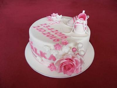 Christening cake - Cake by jitapa