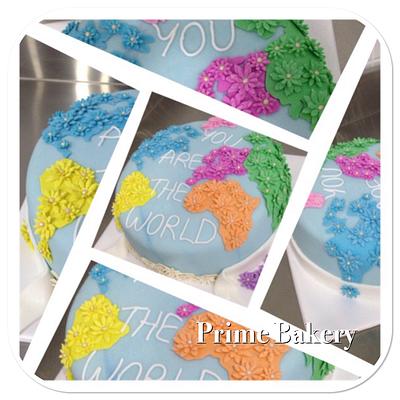 The world cake - Cake by Prime Bakery