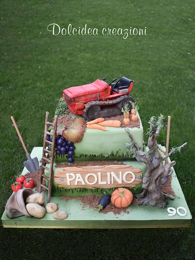  Working in the countryside  - Cake by Dolcidea creazioni