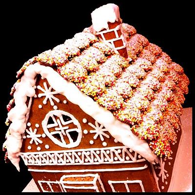 Gingerbread House - Cake by Lydia Evans