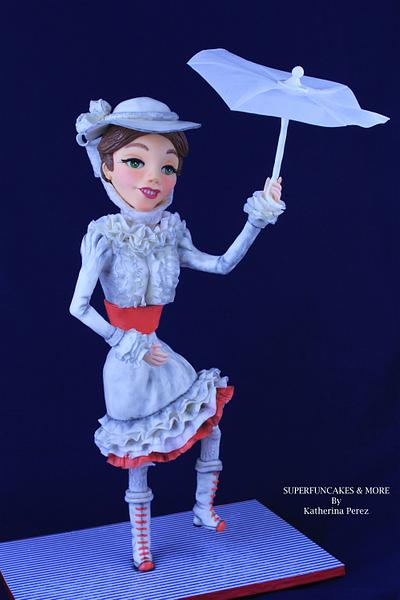 Mary Poppins Collaboration - Cake by Super Fun Cakes & More (Katherina Perez)
