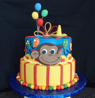Curious George - Cake by jan14grands