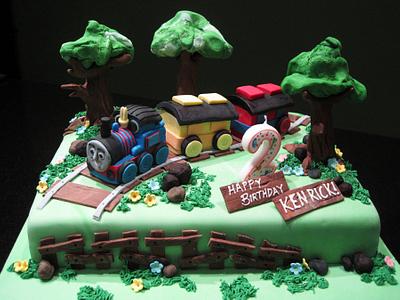 Thomas The Train 2 - Cake by Nicholas Ang
