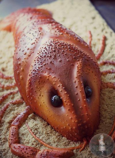 Crayfish Cake for Birdie - Cake by Tonya Alvey - MadHouse Bakes