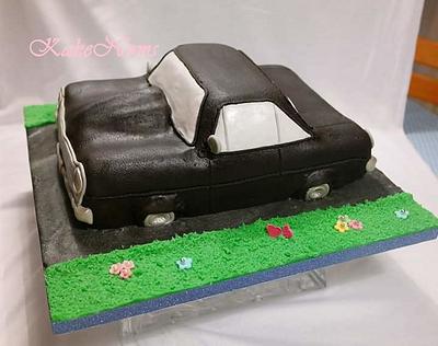 Chevy Nova Grooms cake - Cake by KakeNoms 