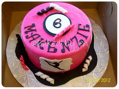 Gymnastics Birthday Cake - Cake by Jen