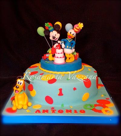 Mickey mouse birthday - Cake by Rosamaria