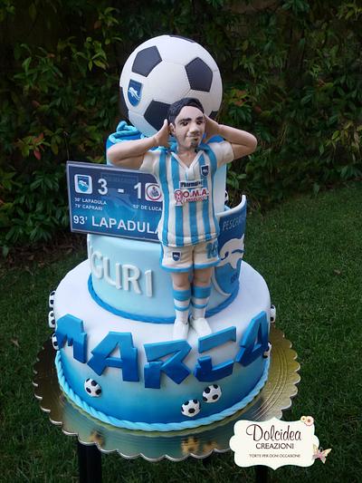 Soccer player Lapadula - Cake by Dolcidea creazioni
