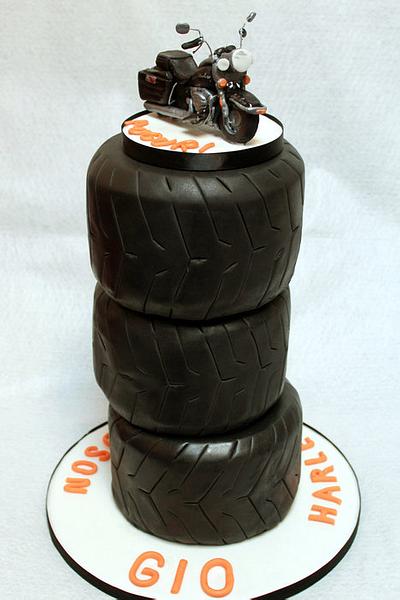 Harley Davidson - Cake by Estrele Cakes 
