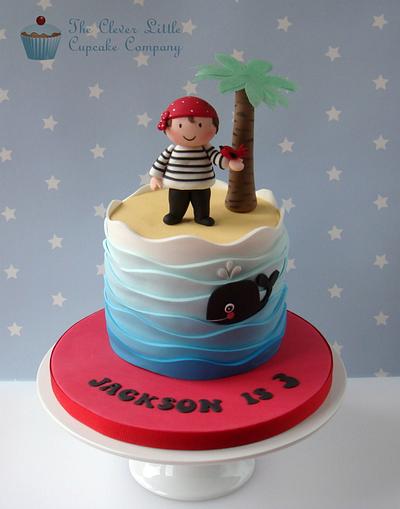 Pirate Cake - Cake by Amanda’s Little Cake Boutique