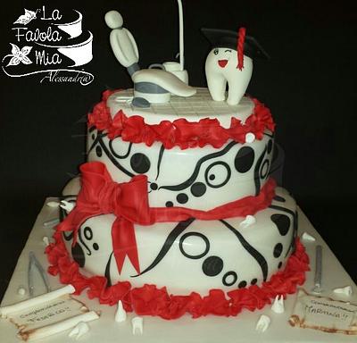 A Fun Orthodontics Degree Cake - Cake by Ale