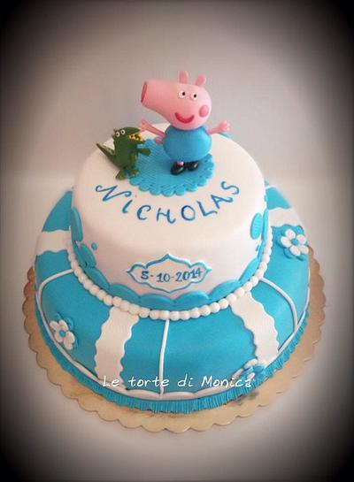 George pig - Cake by Monica Vollaro 