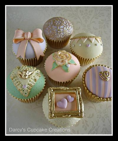 Vintage Valentine Collection - Cake by DarcysCupcakes