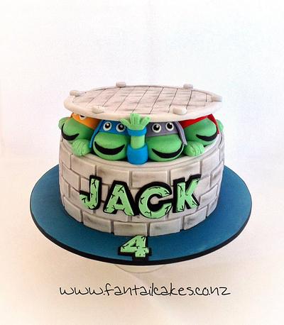 Heroes in a half shell - Cake by Fantail Cakes