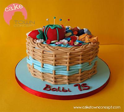 Sewing box - Costurero - Cake by Caketown