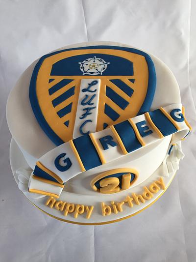 Leeds united  - Cake by jen lofthouse