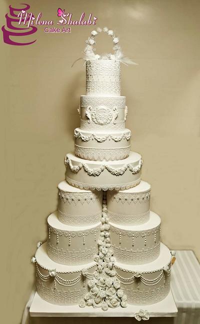 Wedding cake for princes - Cake by Milena Shalabi