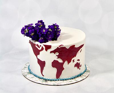 Bridal shower travel cake - Cake by soods