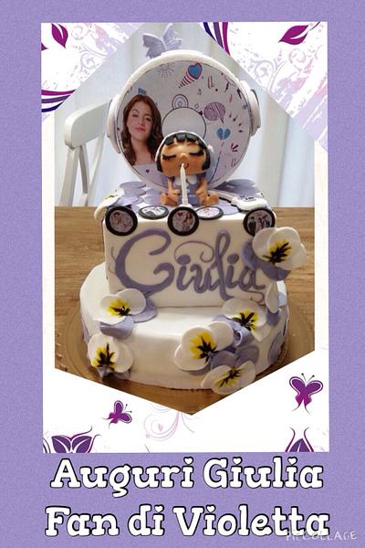 Violetta  - Cake by CupClod Cake Design