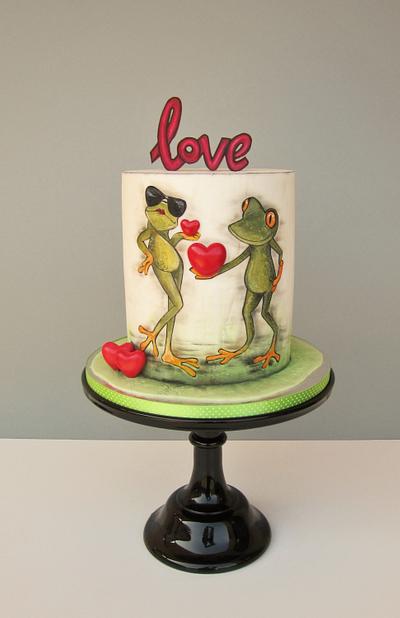 Love, love, love... - Cake by daruj tortu