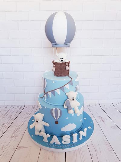 Hot air balloon and bears - Cake by TortenbySemra