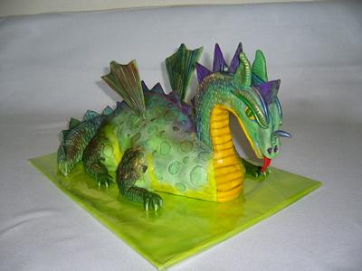 dragon cake - Cake by mivi