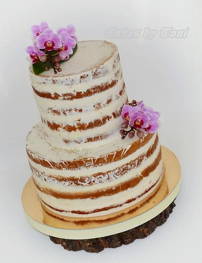 Rustic wedding - Cake by Cakes by Toni