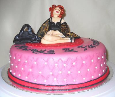 Diva on a Cake  - Cake by Joyce Nimmo