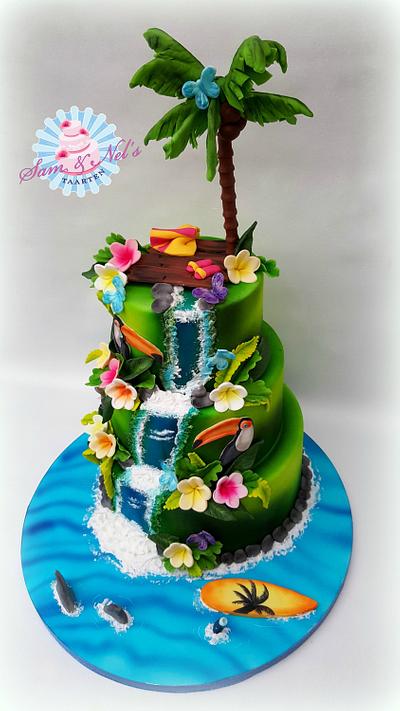 Tropical cake - Cake by Sam & Nel's Taarten
