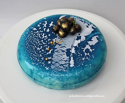 My first mirror cake - Cake by Jana