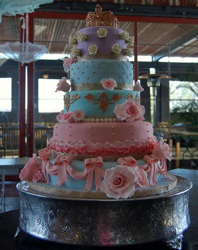 Marie Antoinette Cake - Cake by Wicked Creations
