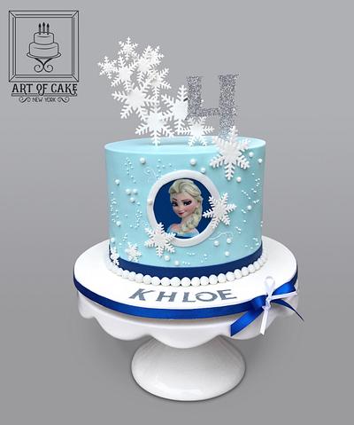 Elsa Frozen - Cake by Akademia Tortu - Magda Kubiś