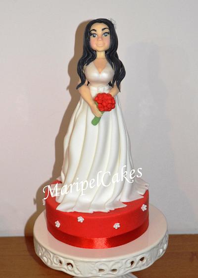 Bride - Cake by MaripelCakes