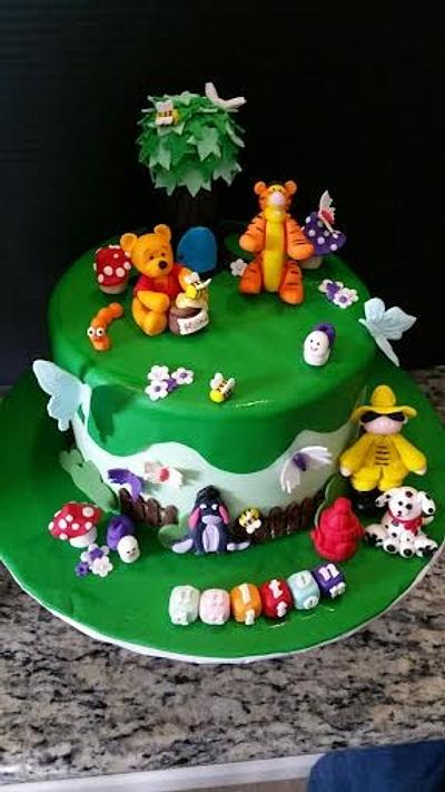 Winnie the Pooh and friends - Cake by Melanie