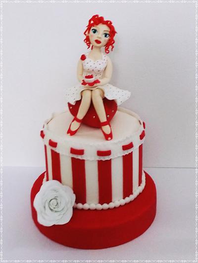 My pin-up girl - Cake by I love sugar