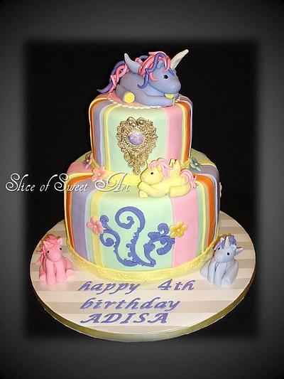 My Little Pony Birthday - Cake by Slice of Sweet Art