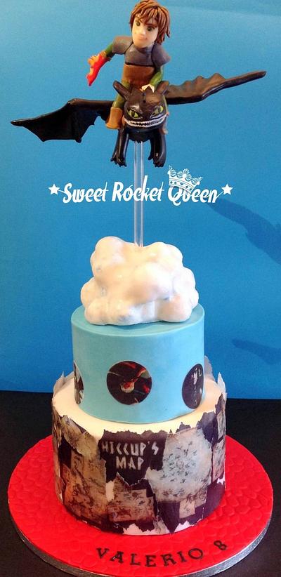 Fly with me Toothless!! - Cake by Sweet Rocket Queen (Simona Stabile)