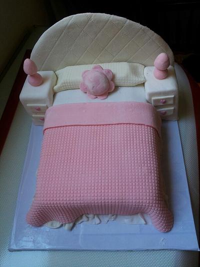 bed cake - Cake by randamas