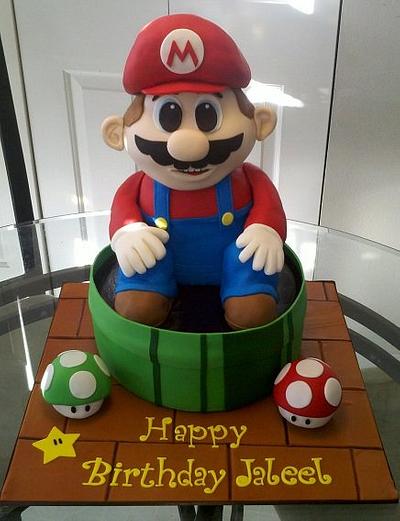 Super Mario Cake - Cake by Kimberly Cerimele