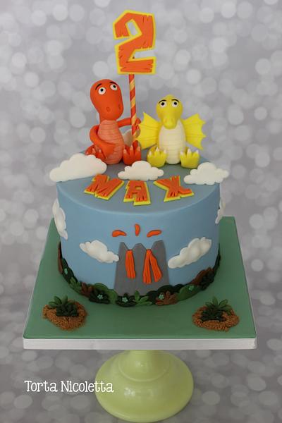 Dino cake - Cake by Nicole Gigante-Jaeggi(Torta Nicoletta)