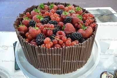 Chocberry... - Cake by Glass Pear Catering