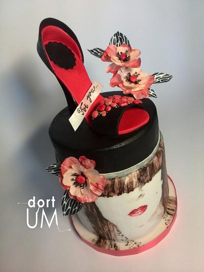 Glamour and fashion love - Cake by dortUM