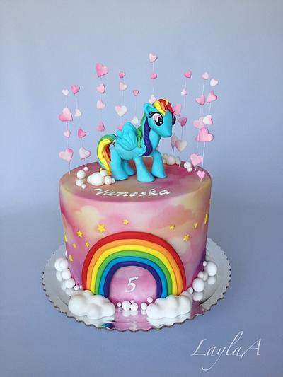 My little pony  - Cake by Layla A