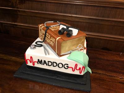 Surgeons Returement Cake - Cake by Cakes For Fun
