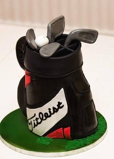 Titleist Golf Bag - Cake by Gigi Cakes - Dream, Design, Bake