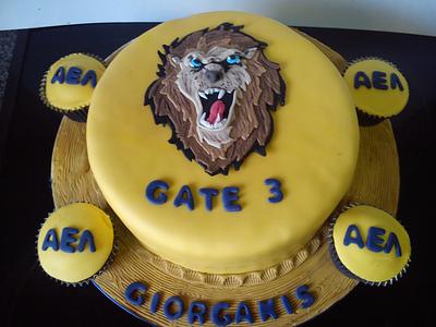 AEL FC CAKE! - Cake by caketasticcy