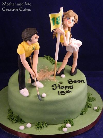 Golfing Distraction!! - Cake by Mother and Me Creative Cakes