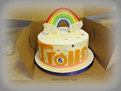 Trolls - Cake by Shelly's Sweet Things